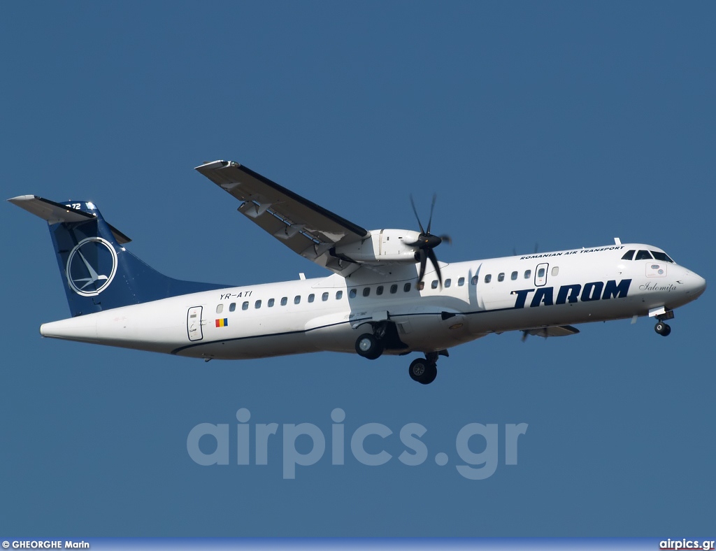 YR-ATI, ATR 72-210, Tarom