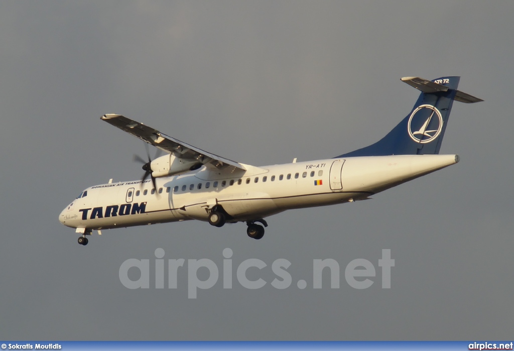 YR-ATI, ATR 72-210, Tarom