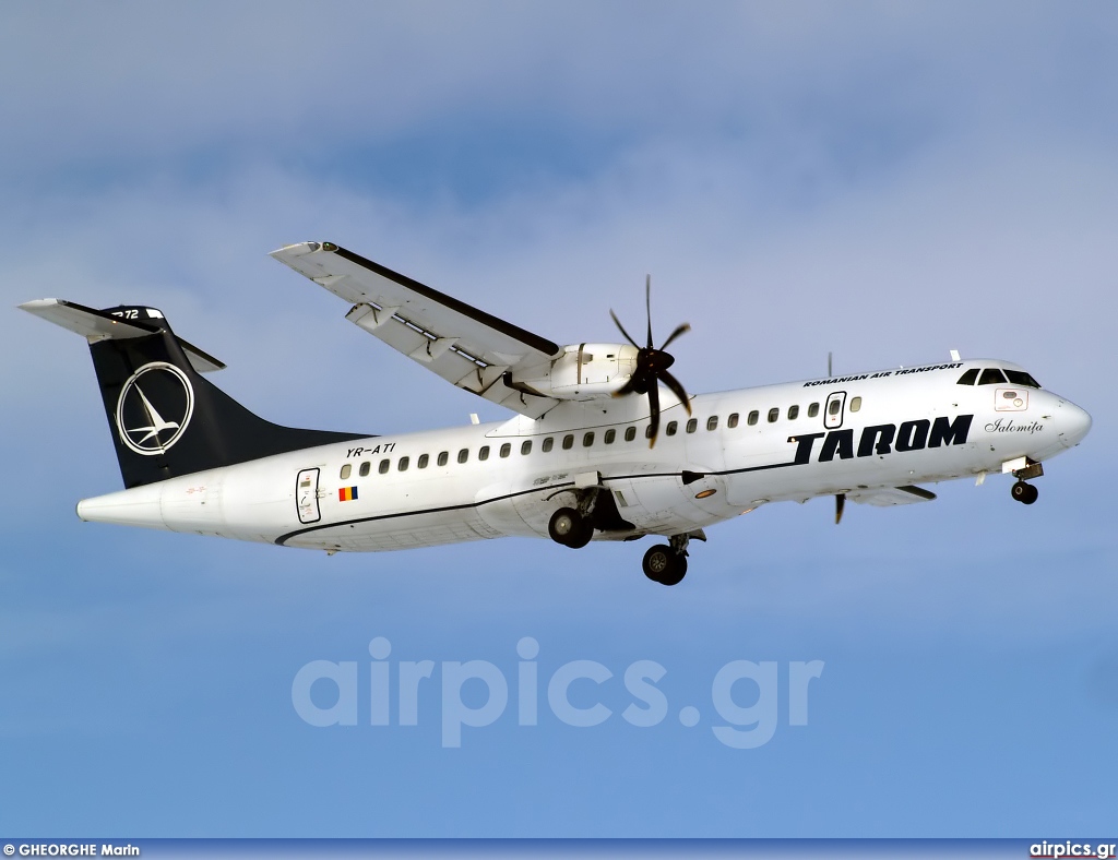 YR-ATI, ATR 72-500, Tarom