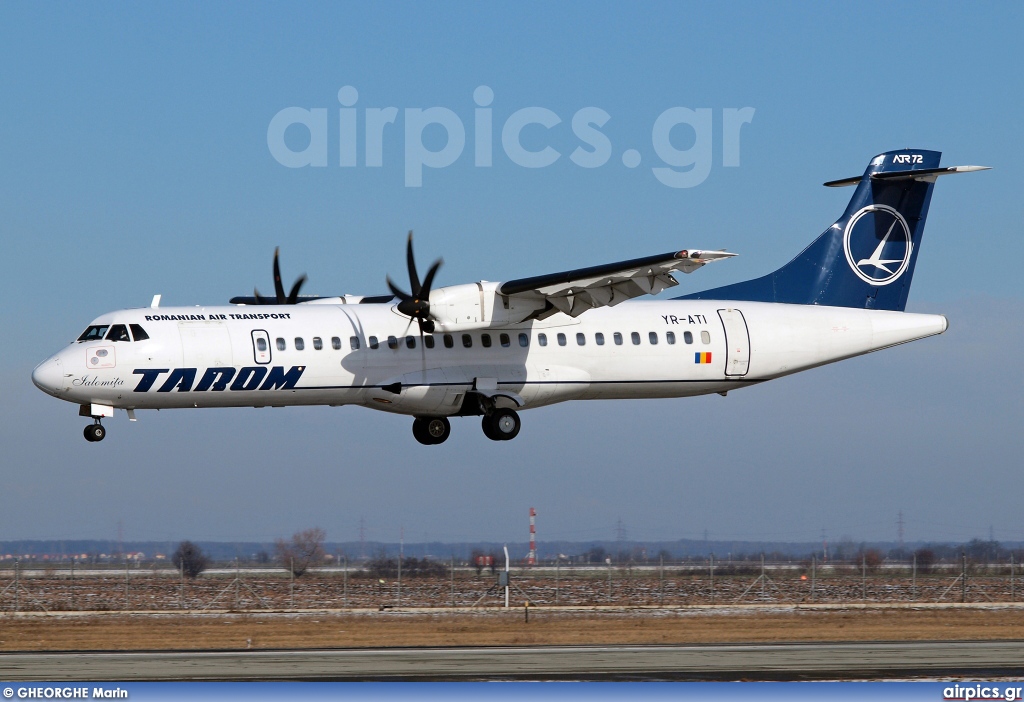 YR-ATI, ATR 72-500, Tarom