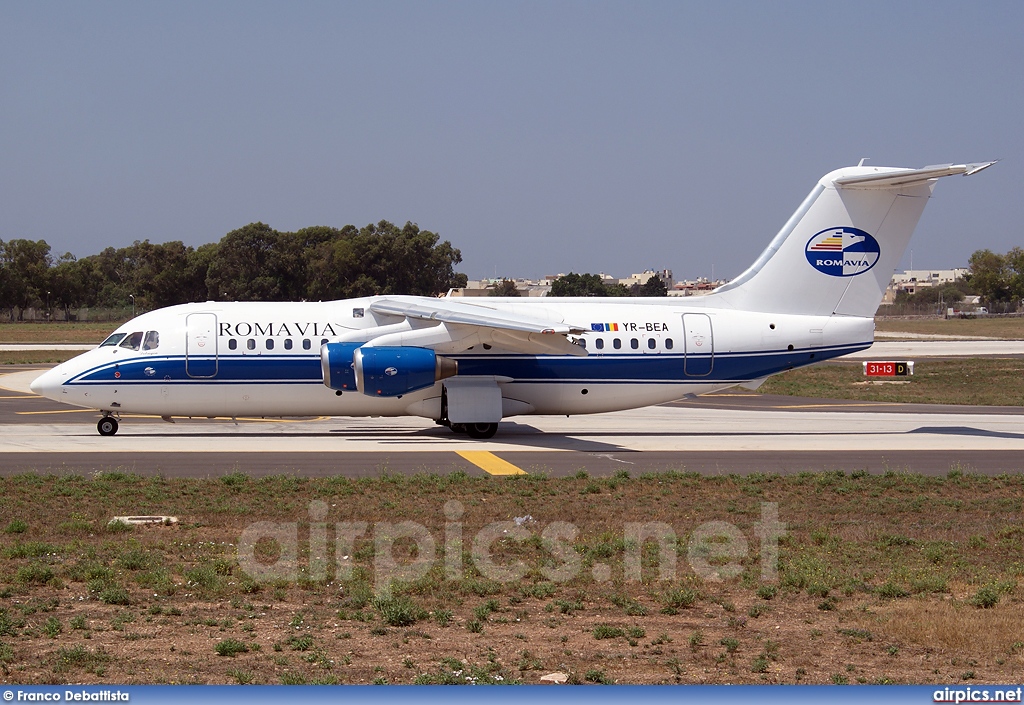 YR-BEA, British Aerospace BAe 146-200, Romavia