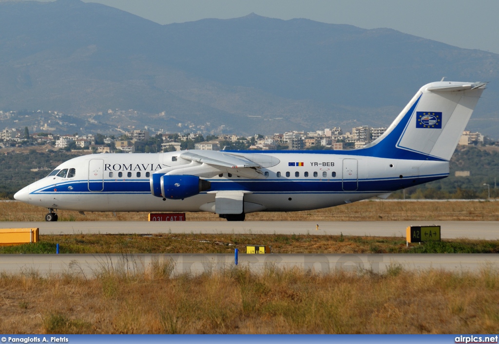 YR-BEB, British Aerospace BAe 146-200, Romavia