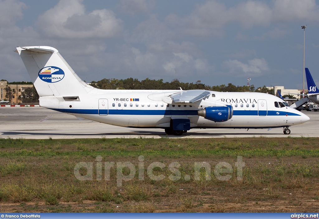 YR-BEC, British Aerospace BAe 146-200, Romavia