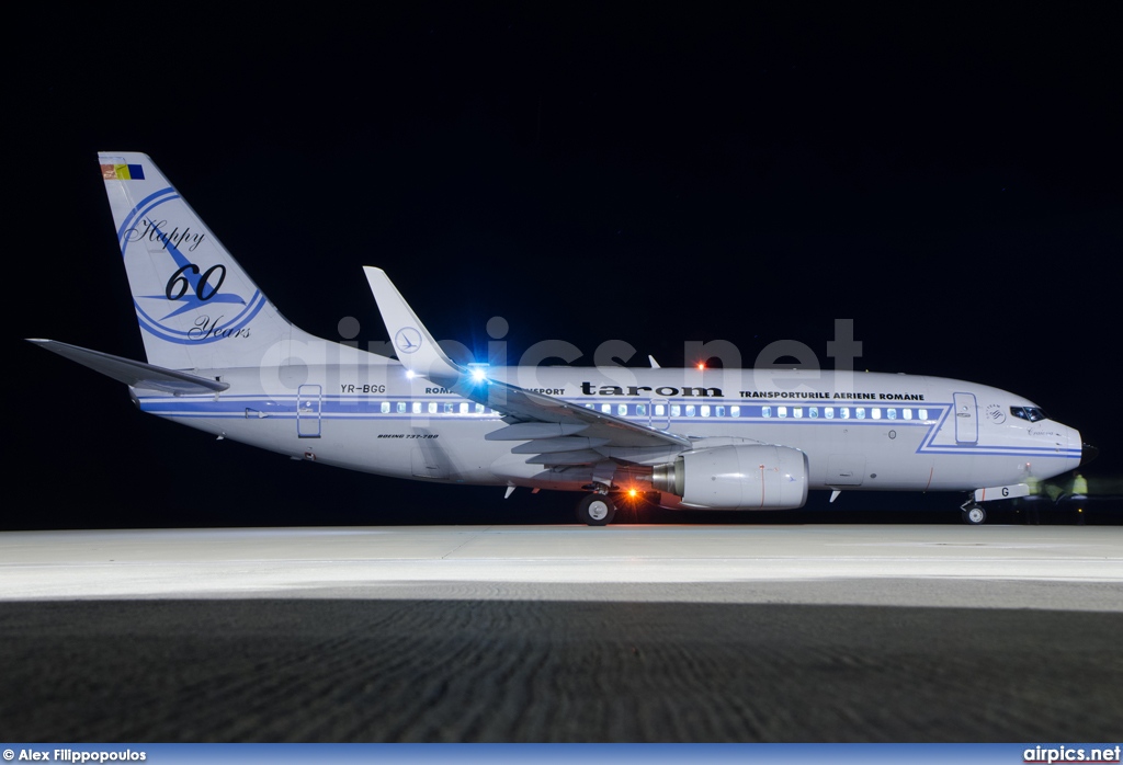 YR-BGG, Boeing 737-700, Tarom