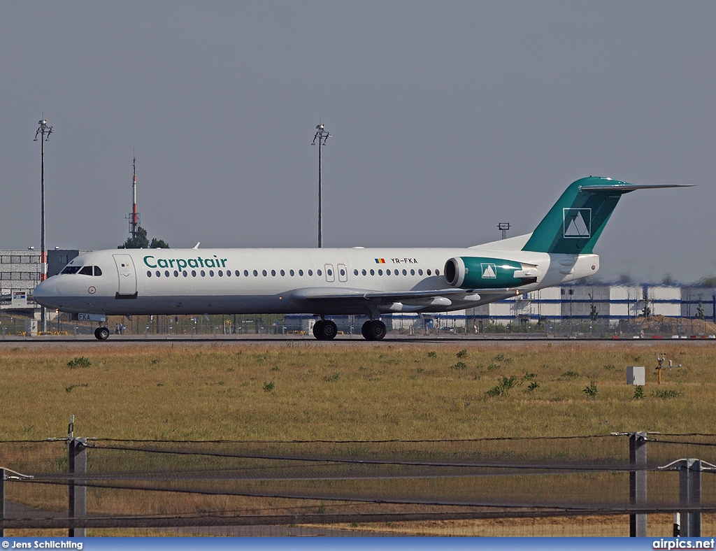 YR-FKA, Fokker F100, Adria Airways