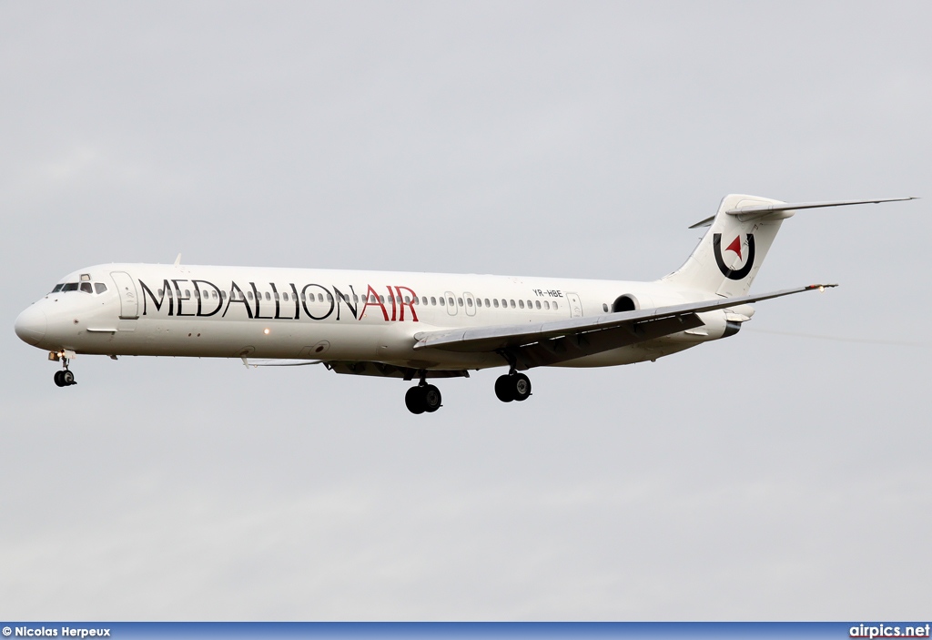 YR-HBE, McDonnell Douglas MD-83, Medallion Air