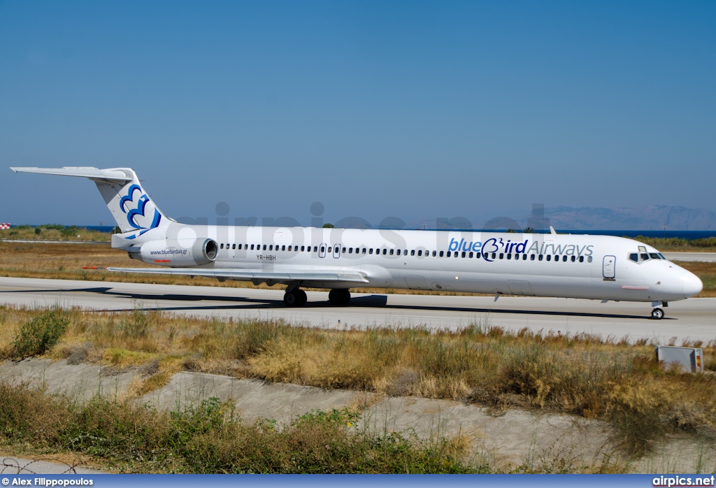 YR-HBH, McDonnell Douglas MD-83, Bluebird Airways