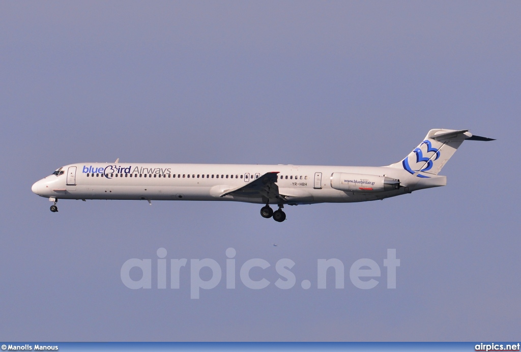 YR-HBH, McDonnell Douglas MD-83, Bluebird Airways