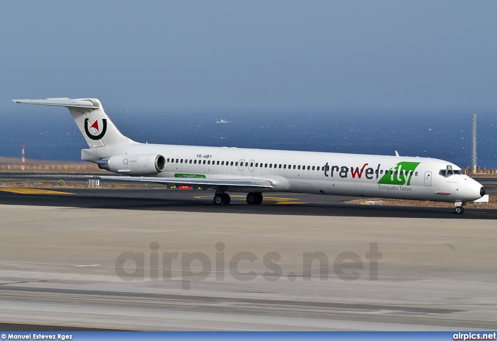 YR-HBY, McDonnell Douglas MD-83, Trawel Fly