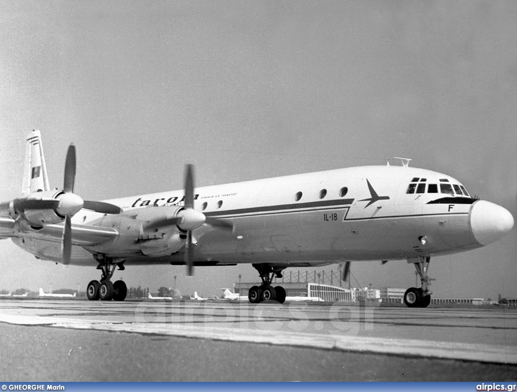 YR-IMF, Ilyushin Il-18, Tarom