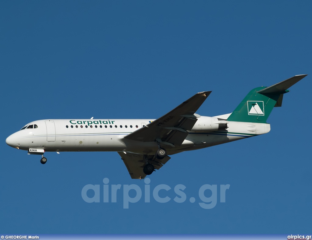 YR-KMA, Fokker 70, Carpatair