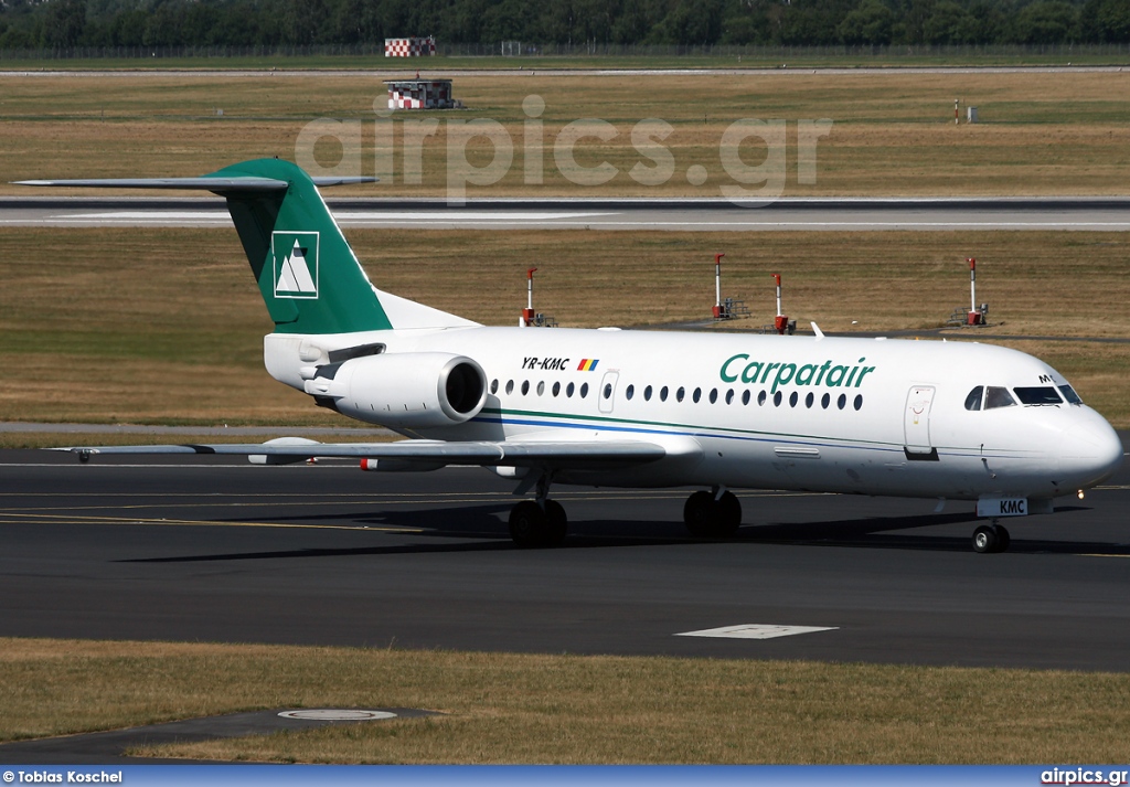 YR-KMC, Fokker 70, Carpatair