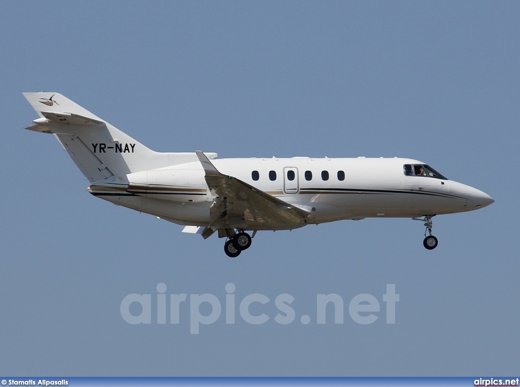 YR-NAY, Hawker 900XP, Alfa Air