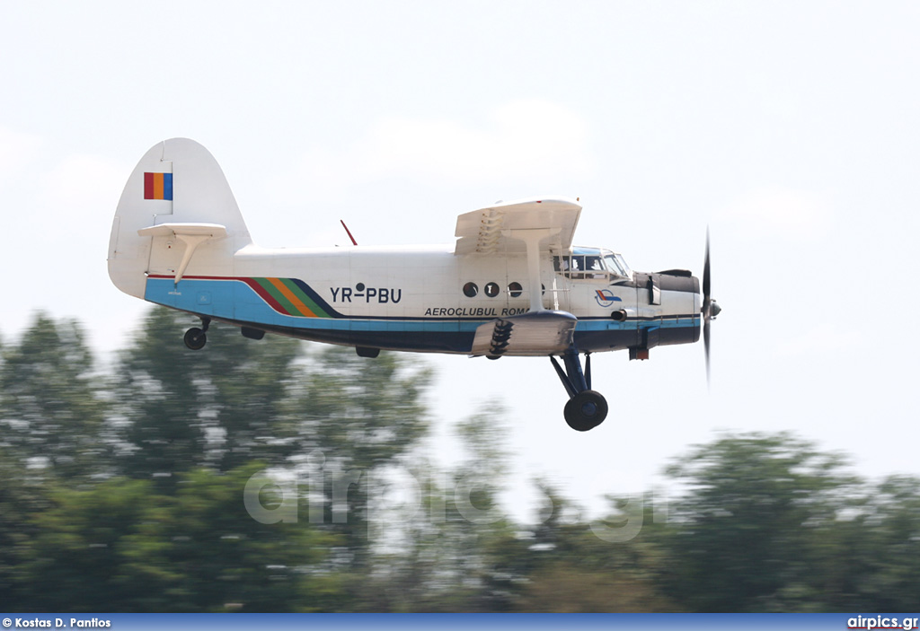 YR-PBU, Antonov An-2, Romanian Aeroclub