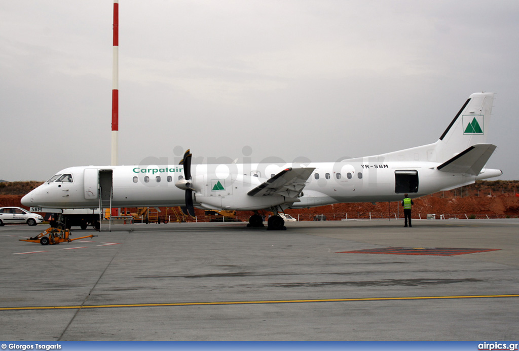 YR-SBM, Saab 2000, Carpatair