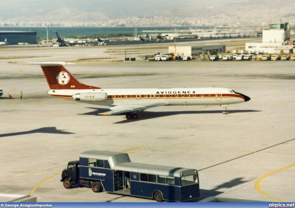 YU-AJA, Tupolev Tu-134-A-3, Aviogenex