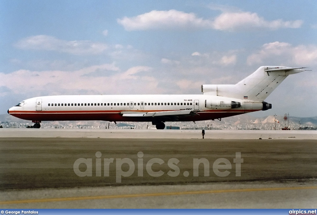 YU-AKD, Boeing 727-200Adv, Aviogenex