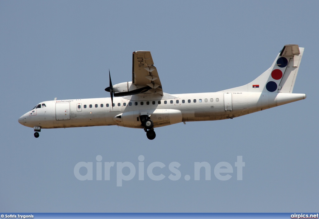 YU-ALO, ATR 72-200, Jat Airways