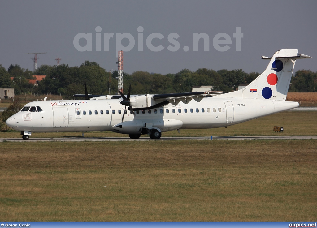 YU-ALP, ATR 72-200, Jat Airways