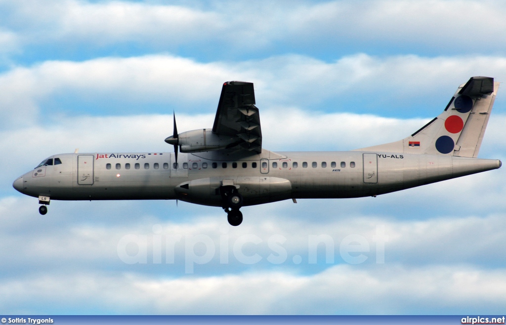 YU-ALS, ATR 72-200, Jat Airways