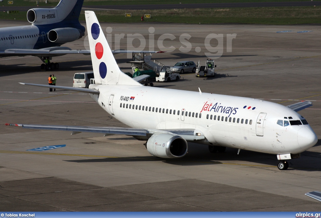 YU-AND, Boeing 737-300, Jat Airways