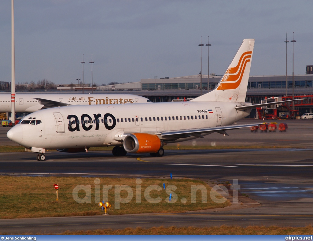 YU-ANF, Boeing 737-300, Aero Contractors