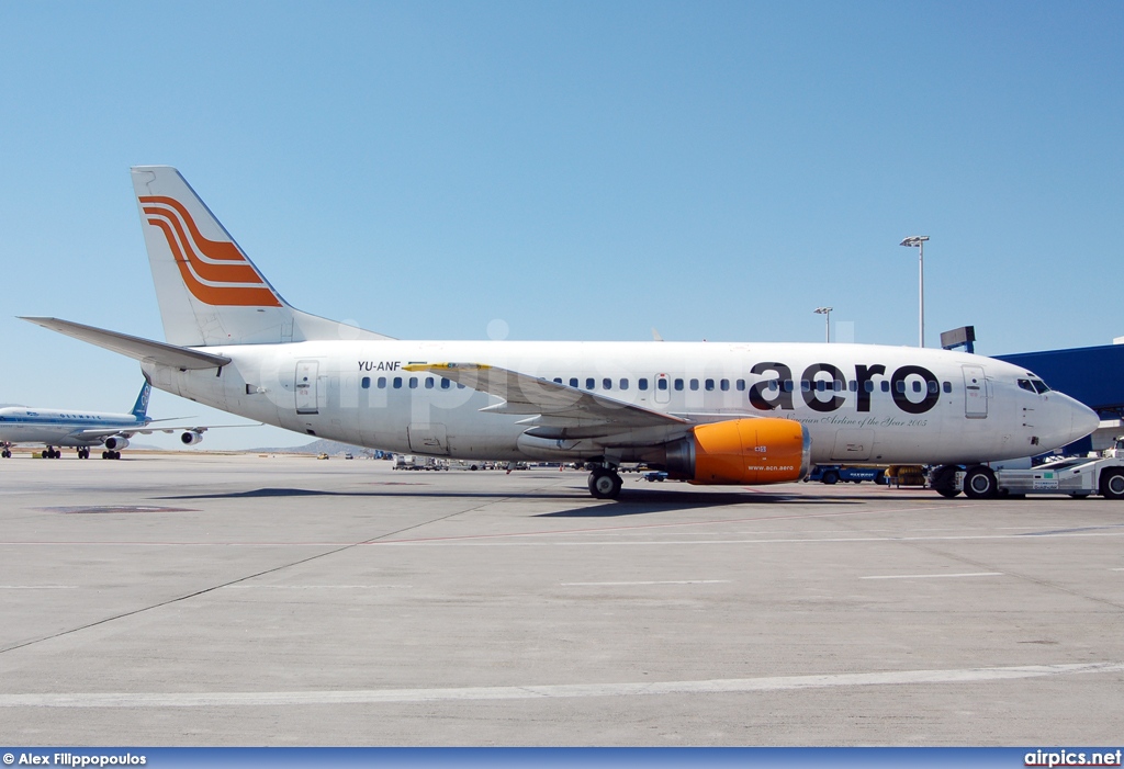 YU-ANF, Boeing 737-300, Aero Contractors