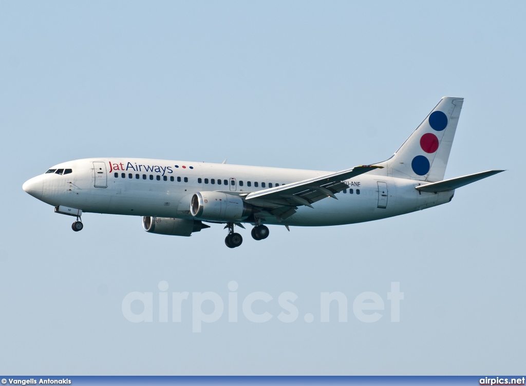 YU-ANF, Boeing 737-300, Jat Airways