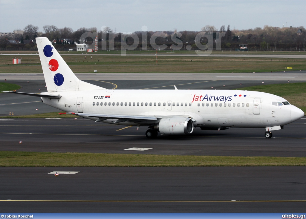 YU-ANI, Boeing 737-300, Jat Airways