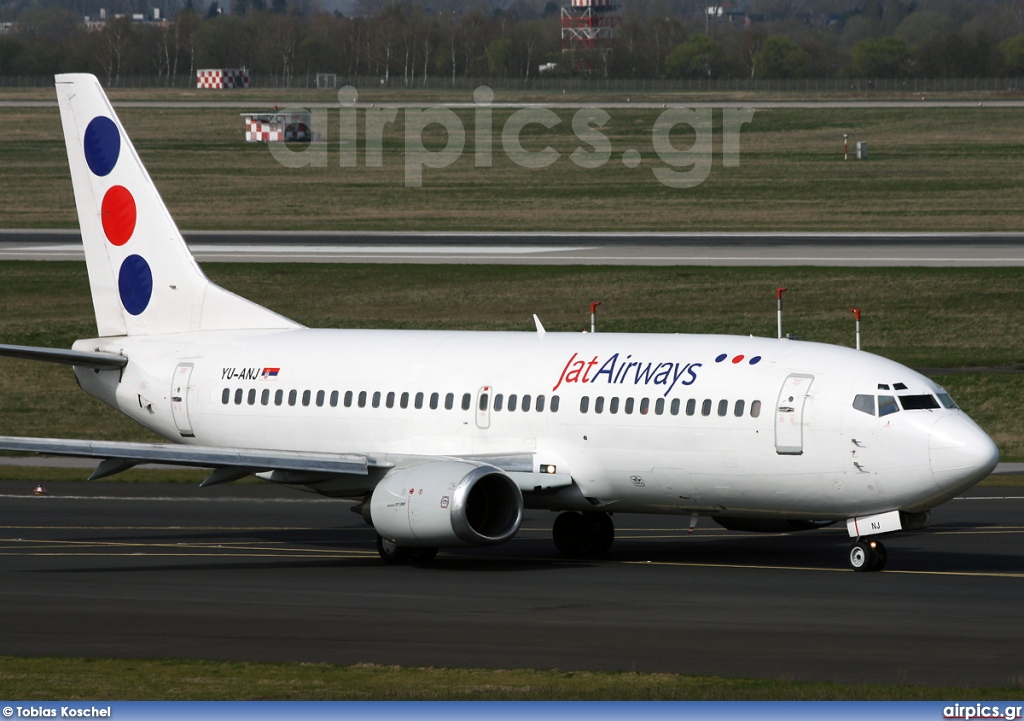 YU-ANJ, Boeing 737-300, Jat Airways