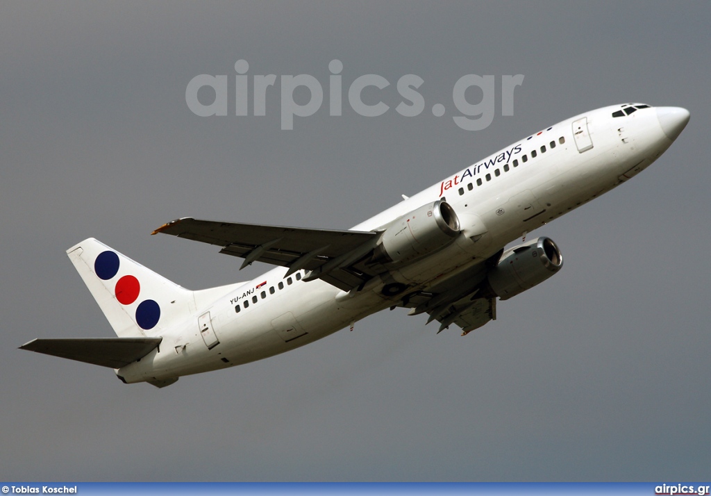 YU-ANJ, Boeing 737-300, Jat Airways