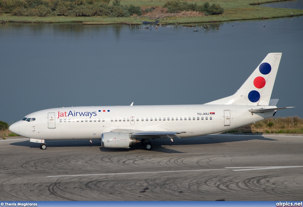 YU-ANJ, Boeing 737-300, Jat Airways