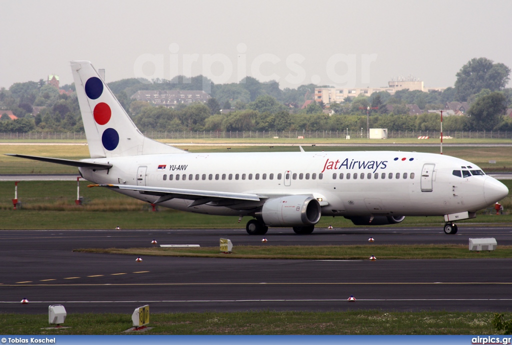 YU-ANW, Boeing 737-300, Jat Airways