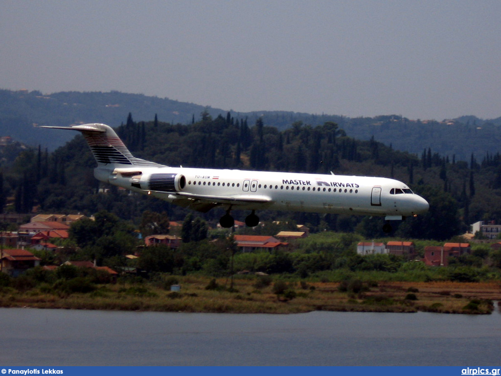 YU-AOM, Fokker F100, Master Airways