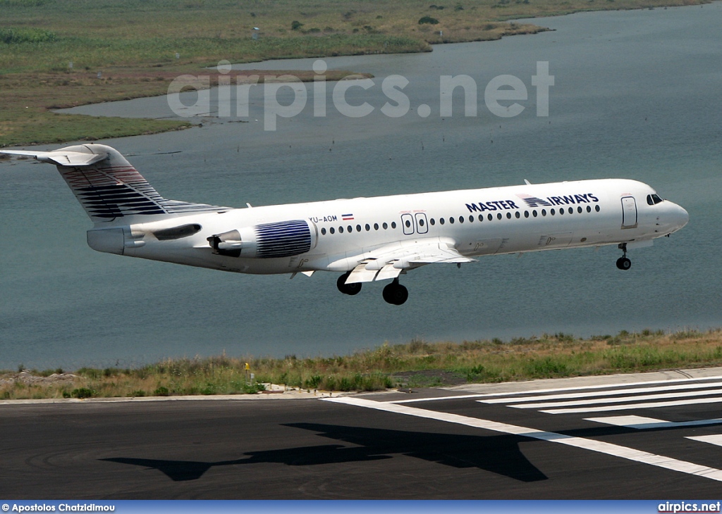 YU-AOM, Fokker F100, Master Airways