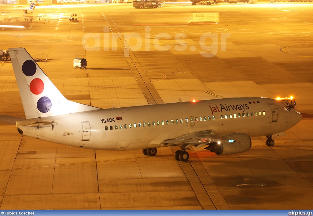 YU-AON, Boeing 737-300, Jat Airways