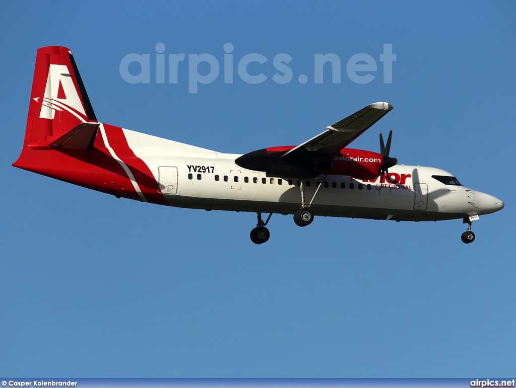 YV2917, Fokker 50, Avior Regional