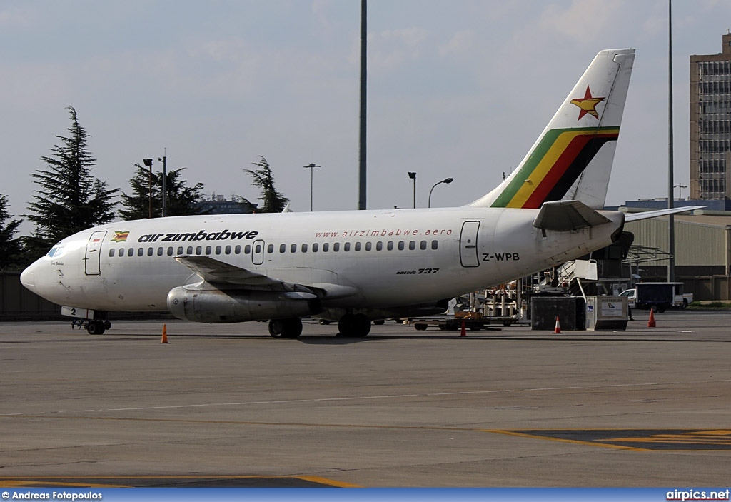 Z-WPB, Boeing 737-200Adv, Air Zimbabwe