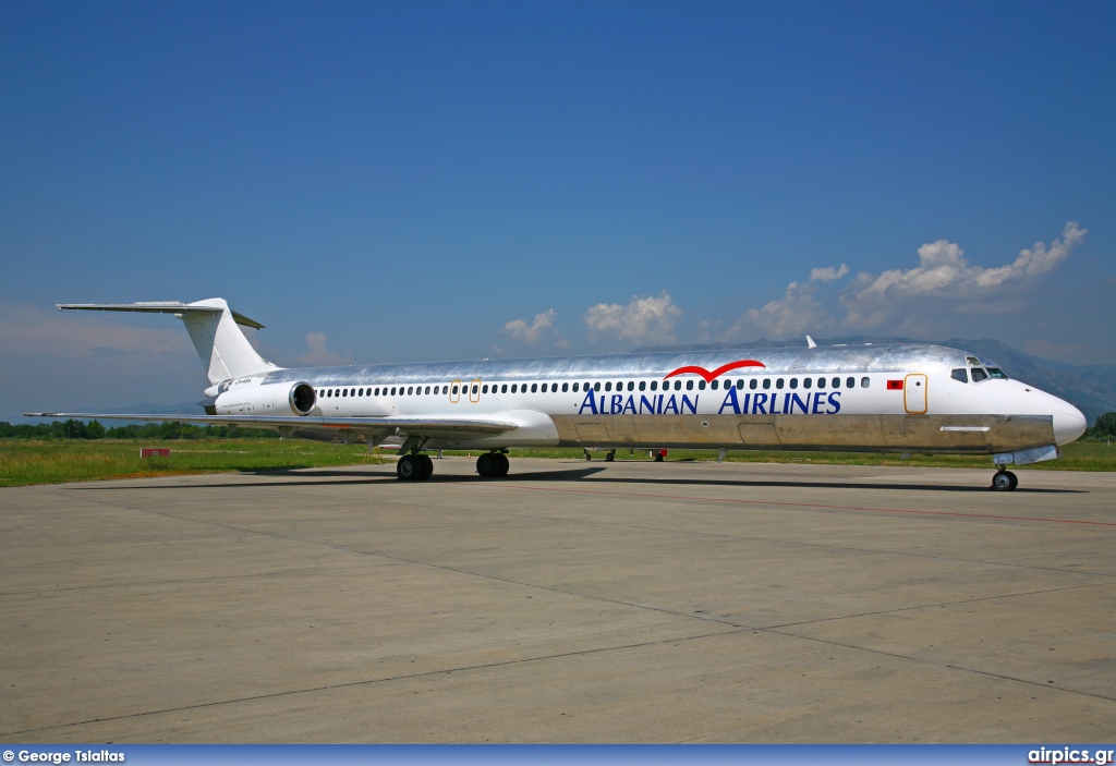 ZA-ASA, McDonnell Douglas MD-82, Albanian Airlines