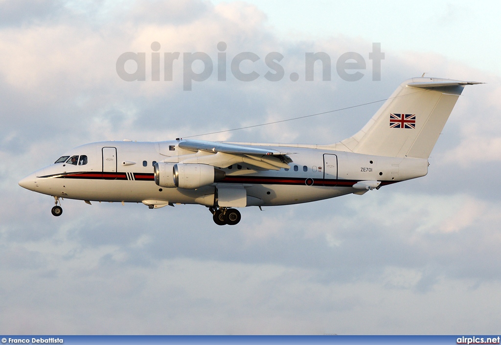 ZE701, British Aerospace BAe 146 CC.2 (100), Royal Air Force