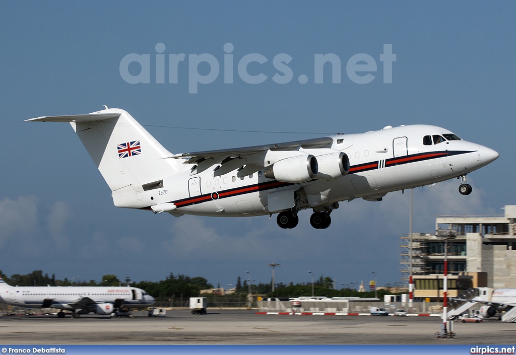 ZE701, British Aerospace BAe 146 CC.2 (100), Royal Air Force