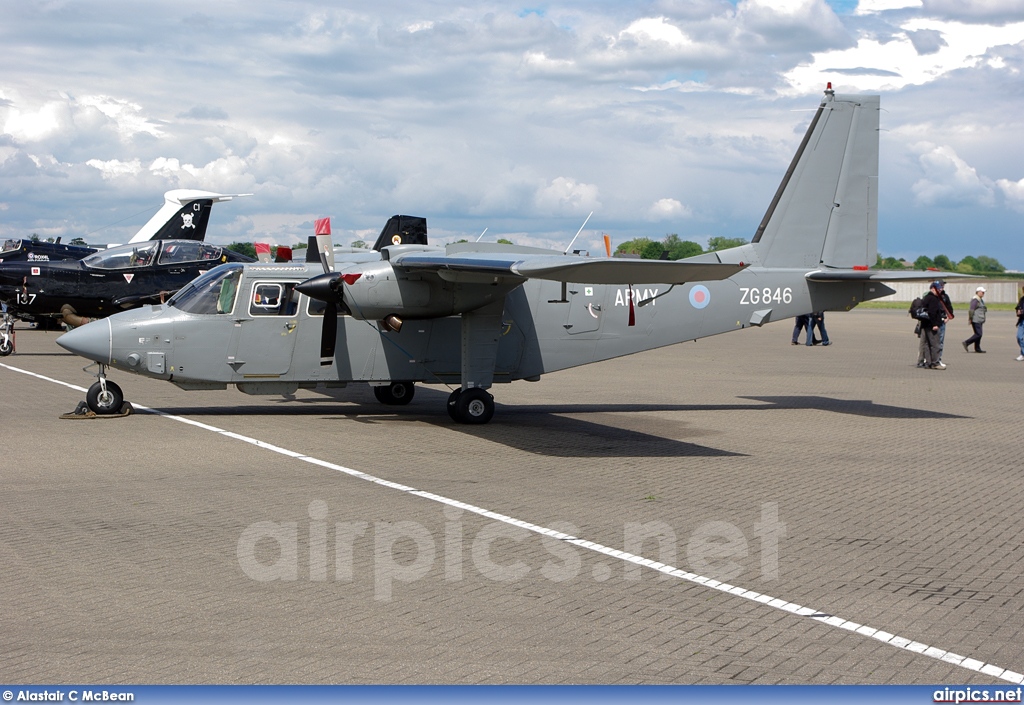 ZG846, Britten-Norman Islander AL.1, Army Air Corps (UK)