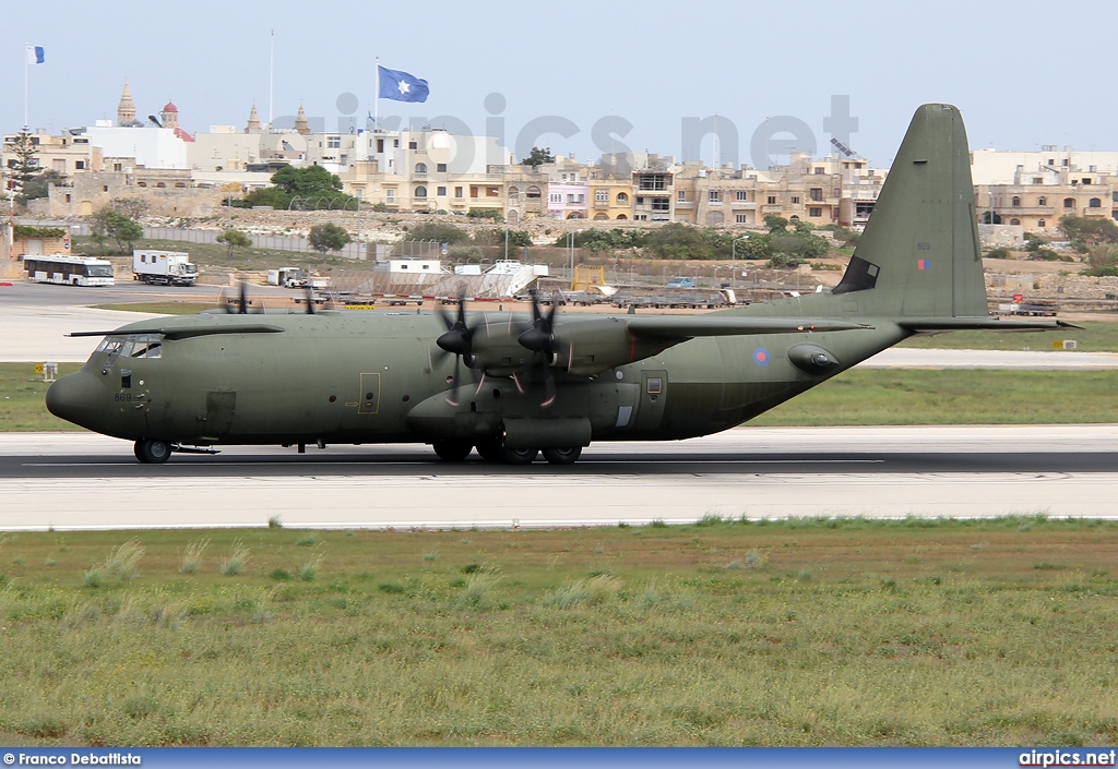 ZH869, Lockheed C-130J-30 Hercules, Royal Air Force