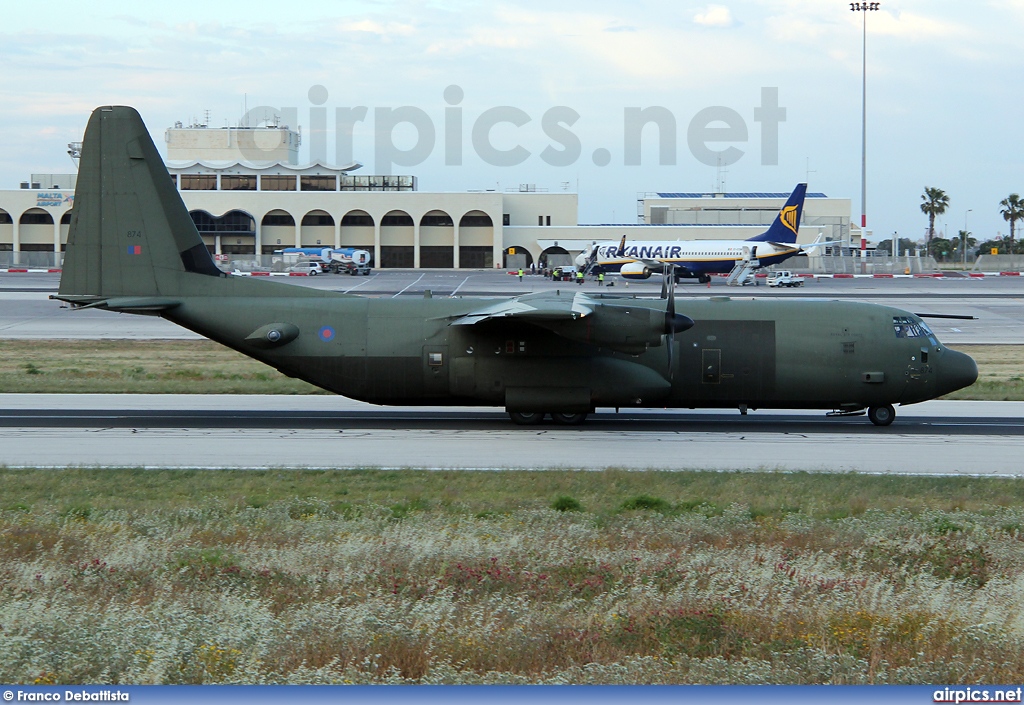 ZH874, Lockheed C-130J-30 Hercules, Royal Air Force