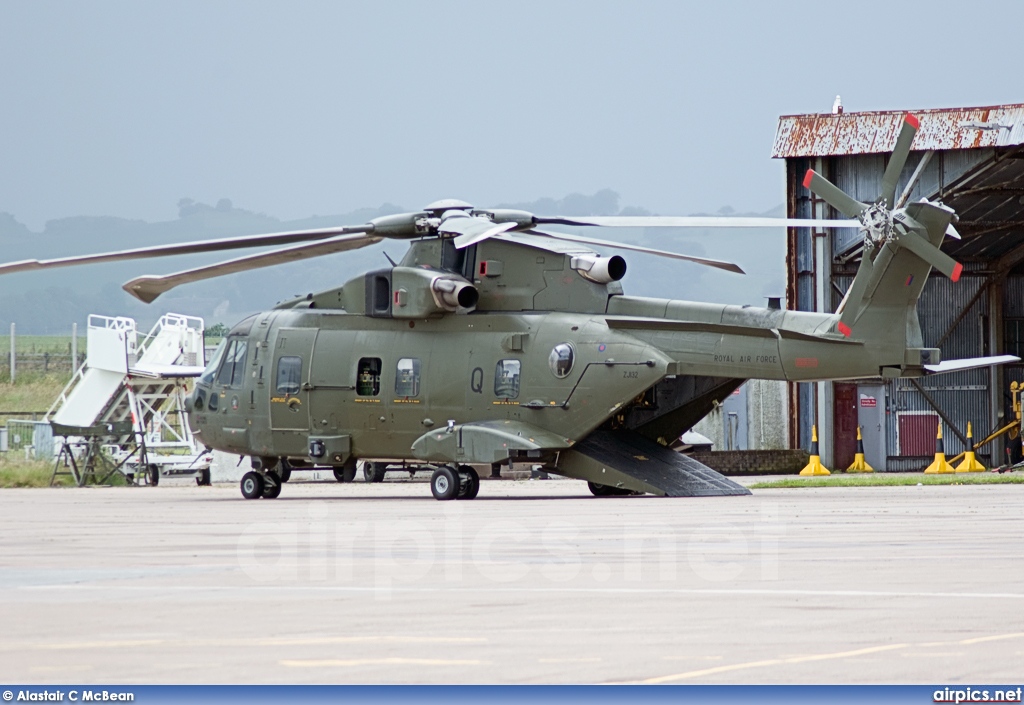 ZJ132, Westland Merlin HC.3, Royal Air Force