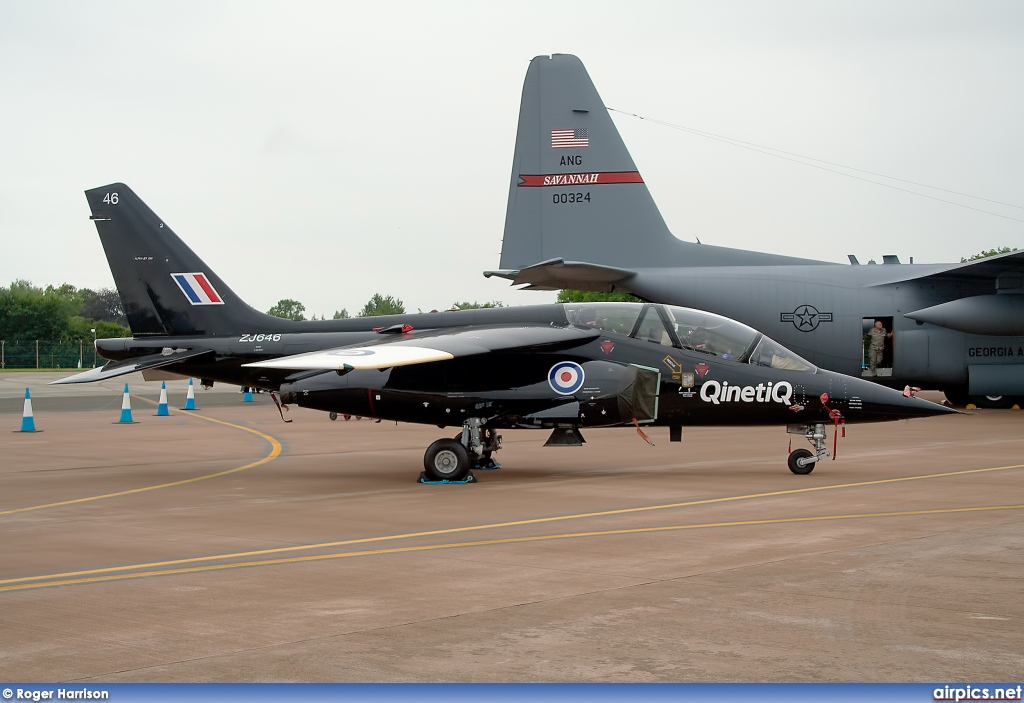 ZJ646, Dassault-Dornier Alpha Jet, QinetiQ