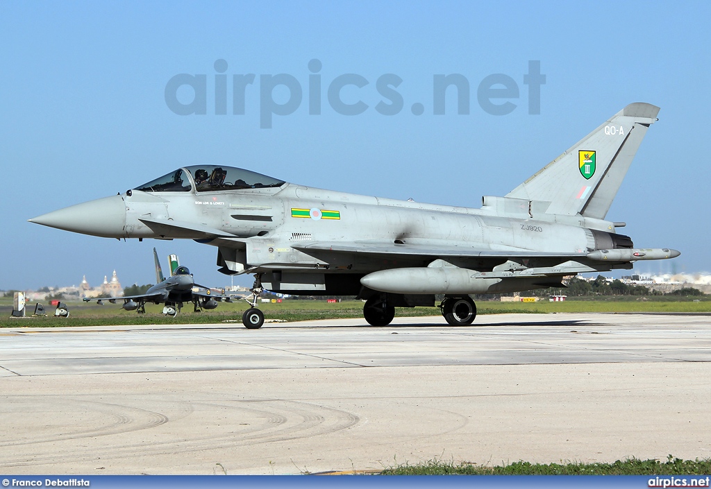 ZJ920, Eurofighter Typhoon FGR.4, Royal Air Force