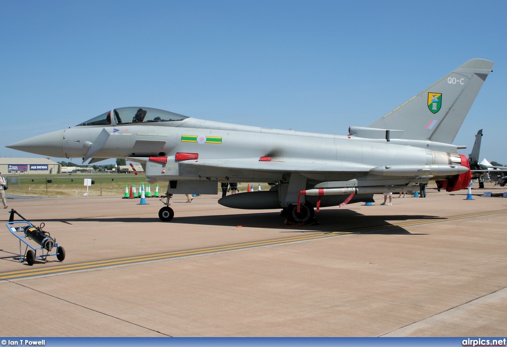 ZJ922, Eurofighter Typhoon F.2, Royal Air Force