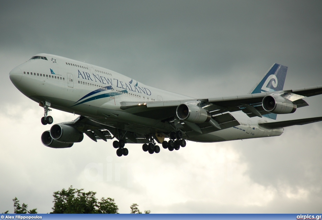 ZK-NBS, Boeing 747-400, Air New Zealand