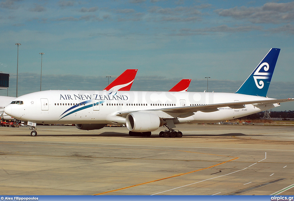 ZK-OKD, Boeing 777-200ER, Air New Zealand